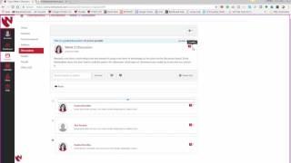 Canvas Discussion Board and Modules Tip Video