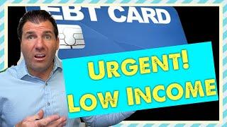 URGENT ALERT! SNAP, Food Stamps, EBT, Low Income | They Just CANCELED It