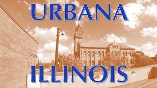 4K Downtown Urbana Walking Tour