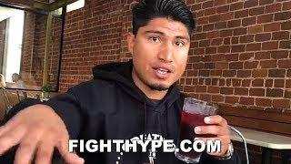 MIKEY GARCIA EXPLAINS HIS TRAINING PHILOSOPHY; DISCUSSES FIGHTING BIGGER, TALLER, FASTER OPPONENTS