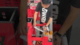 The new small steel cannon of the Yuanbao machine #Fully automatic Yuanbao machine