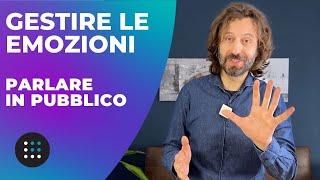 Come parlare in pubblico SENZA emozionarsi - 8 strategie pratiche