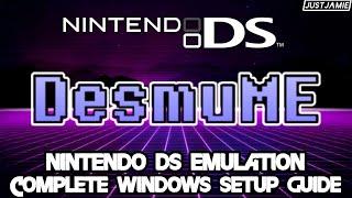 DeSmuMEDS Emulation Complete Setup Guide + Best Settings #desmume #nintendods #emulator