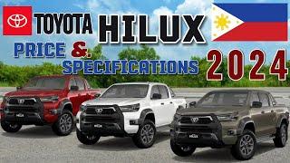 Toyota Hilux Price and Specifications 2024