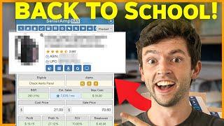 Amazon Online Arbitrage Live BACK TO SCHOOL Product Research