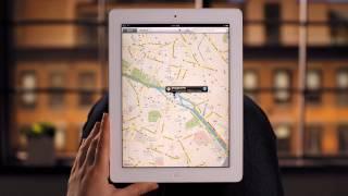 Apple iPad2, как пользоваться приложением Maps Харьков