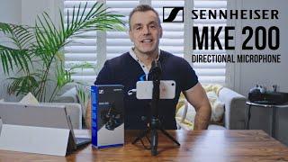 Sennheiser MKE200 compact directional microphone for your camera or iPhone