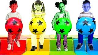 The Football Song ️ (Soccer Song) | Lets Play FOOTBALL ️ | Ole Ole Ole Song | Kids Sports Song