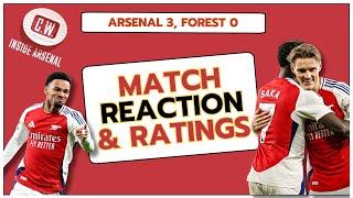 ODEGAARD MASTERCLASS! Arsenal 3, Nottingham Forest 0 - Match reaction and Arsenal player ratings