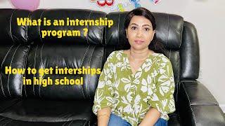 How to get internships in high school || Tamil Vlog USA|| TamilVloggerinAmerica || #youtube #video #