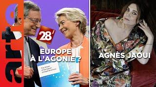 Agnès Jaoui / Rapport Draghi sur la compétitivité de l'UE : un électrochoc ? | 28 minutes | ARTE