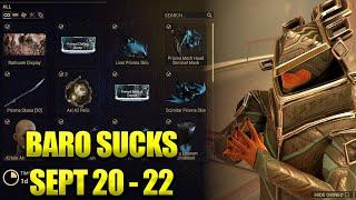 Baro Repeats All! Warframe Baro Ki'Teer Sept 20 - 22 2024!