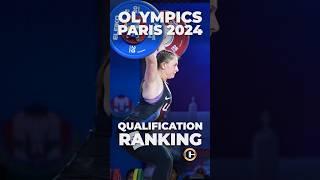 W 71 Olimpics Paris 2024 Qualification Ranking #weightlifting #olympics #sports