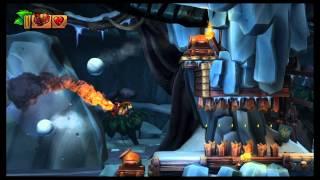 Donkey Kong Country Tropical Freeze: 6-4 Blurry Flurry Hard Mode DK