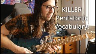 Quick Eric Johnson Style Pentatonic Runs Lesson!