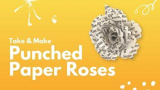 Punched Paper Roses