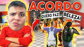 TRETA na FAVELA  ENTREI EM UM ACORDO! GTA RP (Paulinho o LOKO)