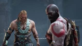 God of War 4 - Sons of THOR Magni & Modi Boss Fight (God of War 2018) PS4 Pro