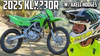 2025 Kawasaki KLX230R First Ride - With Axell Hodges! - Cycle News