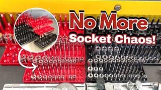 Organize Your Sockets in MINUTES With These Socket Organizer Trays! @AutobahnDan