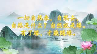 【佛言佛语】福来自于懂得布施的一颗心，懂得布施的人才有福气   观世音菩萨心灵法门