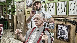  ASMR BARBER - The Mobster Era Haircut