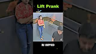 Cute girls scared Prank On  Don't Miss End  LIFT PRANK ON   RJ NAVED  #prank#shortvideo#rjnaved