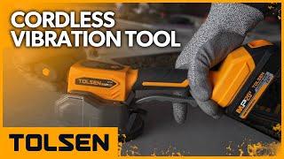 TOLSEN 20V Cordless Vibration Tool Tile Vibration Leveling Machine with 12 Levels of Vibration