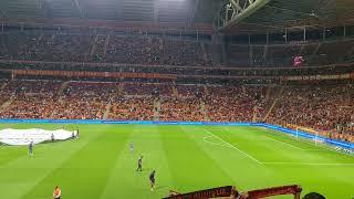 Galatasaray SK - Gaziantep FK. UltrAslan.GS Fans. Warm Up. Team.