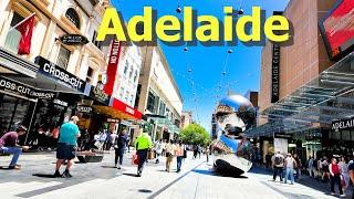 Adelaide Rundle Mall Walking Tour - Premier Shopping destination | 4k HDR