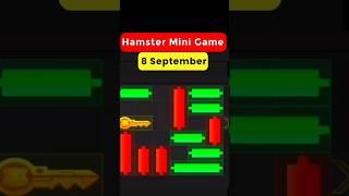 Hamster kombat mini game today | Hamster kombat mini game key | 8 September hamster kombat new key