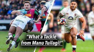 Manu Tuilagi's Catalogue of Big Hits & Great Tackles!