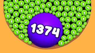 DIGS & BALLS - 2048 Sand Balls (Dig 2048 Games) Satisfying Math Games