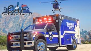 SA'F #470 - New Medical Fleet! | GTA V RP