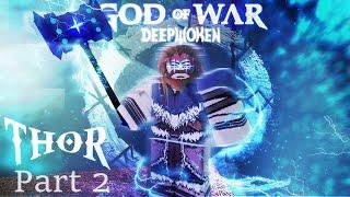 [DEEPWOKEN] THOR FINAL GOD OF WAR BUILD (STORM ENCHANT) | ROBLOX