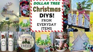 DOLLAR TREE CHRISTMAS DIYS/FARMHOUSE CHRISTMAS DECOR/HOT HUMBLE PIE