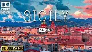 SICILY VIDEO 8K HDR 60fps DOLBY VISION WITH SOFT PIANO MUSIC