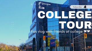 Georgian@ilac College tour | Fun vlog|  Vlog - 3 #internationalstudents #canadacolleges