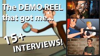 The Demo reel that got me more than 15 interviews (with Sony, Method, Framestore, Mikros)