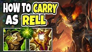 Challenger support shows you how to carry as RELL | Rell support | 14.13 League of legends