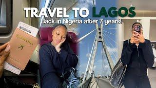 Traveling back to NIGERIA for the first time in 7years! Prep & pack with me for Lagos| VLOG