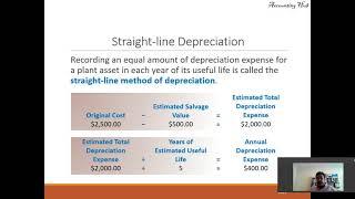 Accounting for Depreciation