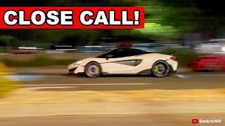 McLaren 600LT Almost CRASHED! Close Call