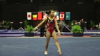 Aoi Furuyama Floor - 2018 WOGA Classic