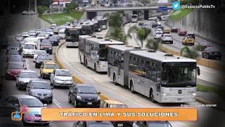 TRÁFICO EN LIMA Y SUS SOLUCIONES