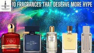 10 Fragrances That Deserve MORE HYPE - First Stream w/ 2 SURPRISE GUESTS TLTG / Dedick Hicks Jr!