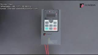 Operation Guide - POWTRAN Inverter PI500A-S solar pump inverter