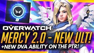 Overwatch | MERCY 2.0 GAMEPLAY + NEW DVA ABILITY [PTR]