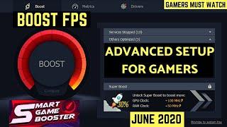 Smart Game Booster For PC Advanced Setup For Gamers | Boost Gaming Performance | Lag Fix