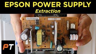 Epson LX 350 Power Supply Board Extraction Step by Step 2021